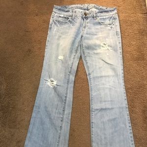 American eagle flared jeans